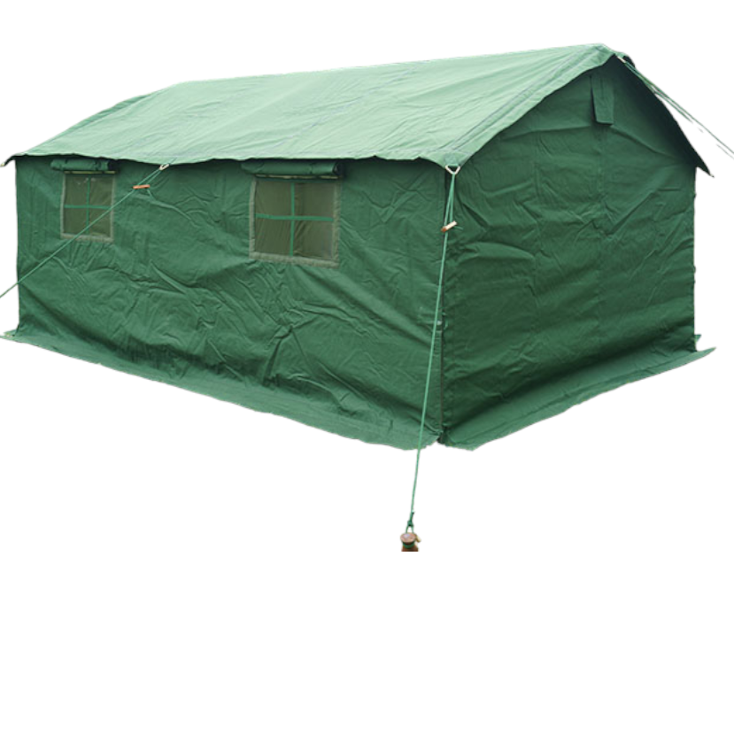 3 x 4 m Canvas Tent Square Pole (9ft x 13ft)